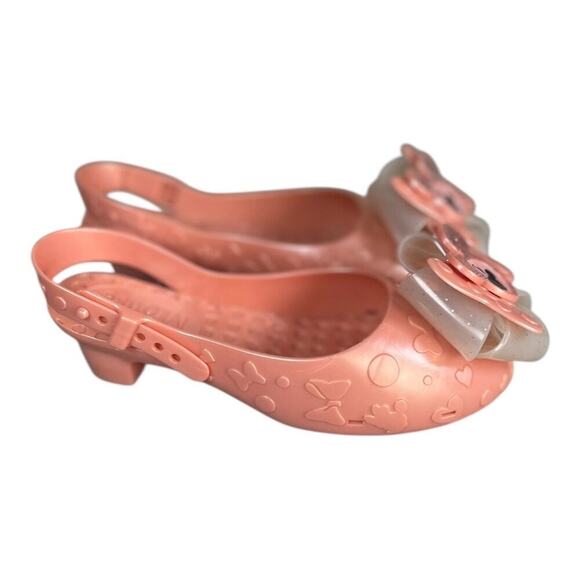 Disney Little Girls Minnie Mouse Pink Plastic Dress Up Pretend Play Heels - Picture 2 of 10